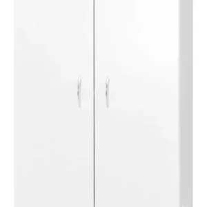 Faulkner 2 Door 4 Shelf Slim Cabinet 600mm
