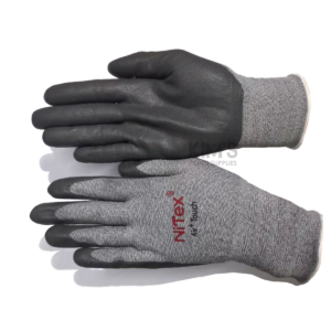 Air Touch Nitrile Foam Coated Glove ( S, M, L) - Size: Large