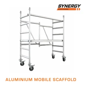 1.0m (Platform Height) Foldable Mobile Scaffold - 1.8 x 0.7 x 1