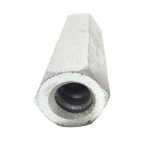 Hex Nut 15/17, #45 Steel, Electro Plated – 100mm
