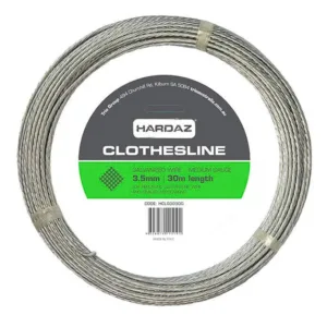 Hardaz Clothesline Galvanised Wire Medium 30m