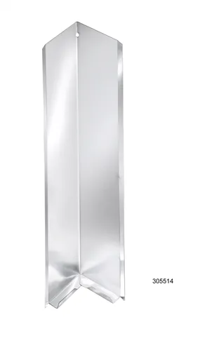 HardiePlank Aluminium External Corner Soaker 300mm