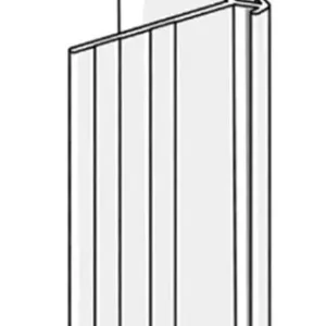 Hardie 9mm Aluminium External Slimline Corner 3000mm #306102