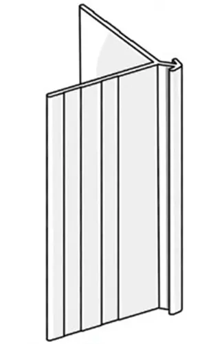 Hardie 9mm Aluminium External Slimline Corner 3000mm #306102