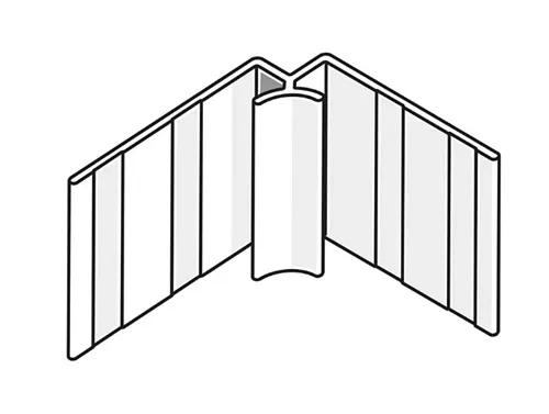 Hardie Corner Alum. Internal Concave 9 x 3000mm for FTC #306103