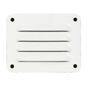 Haron Aluminum Pressed Vent 100 x 75mm White