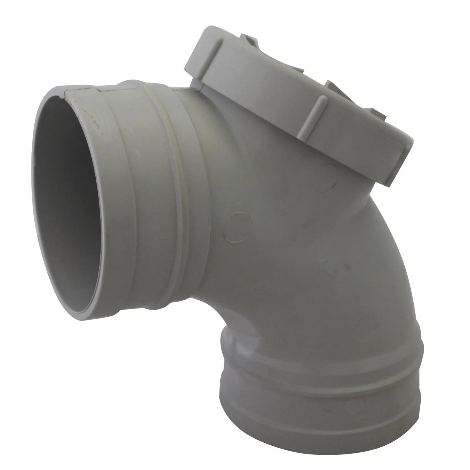 Holman PVC DWV Bend F&F 100mm Rear Access 88 Deg