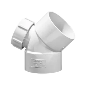 Holman PVC DWV Bend F&F IO 45 Degree 50mm