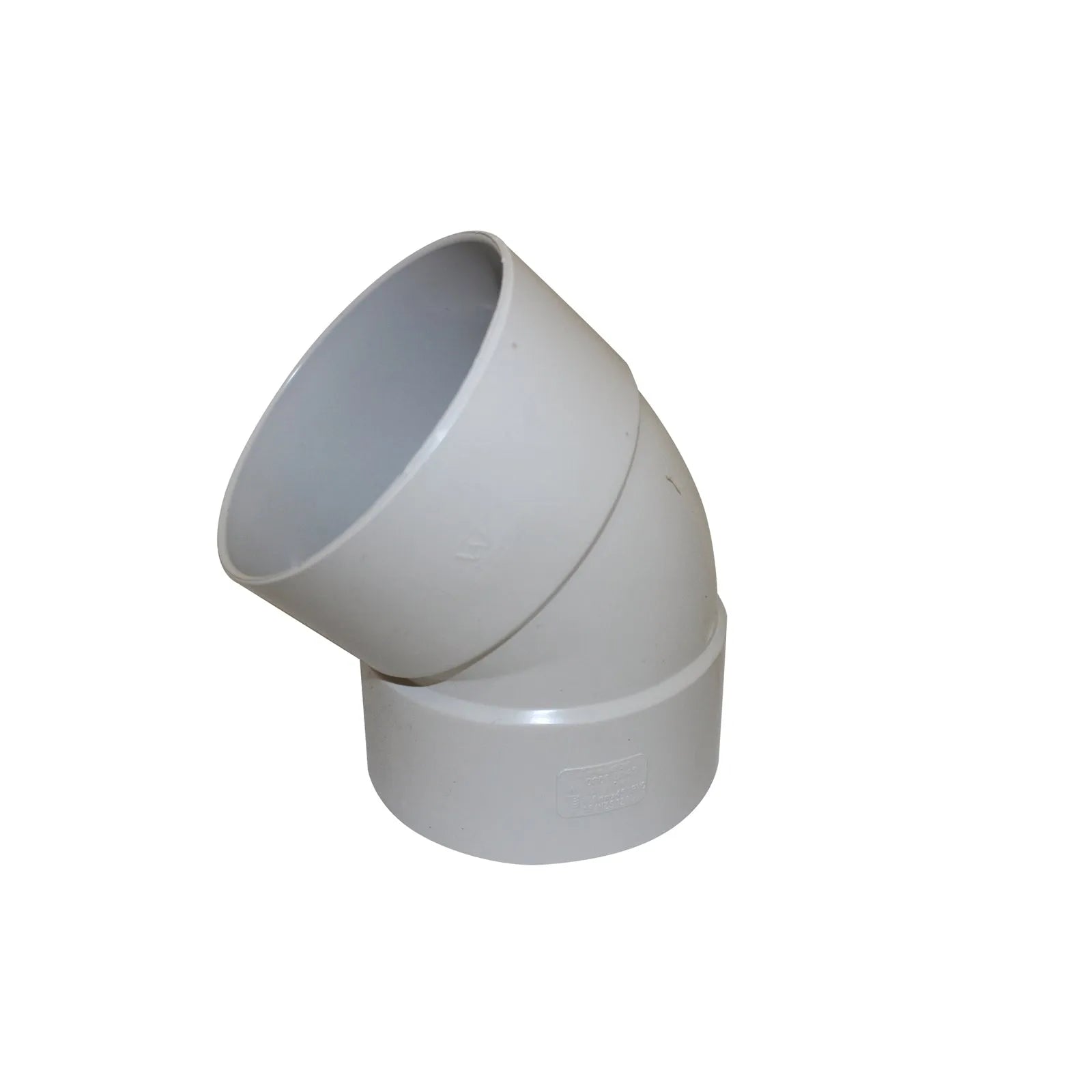 Holman PVC DWV Bend F&F Plain 45 Degree 100mm 45 Degree