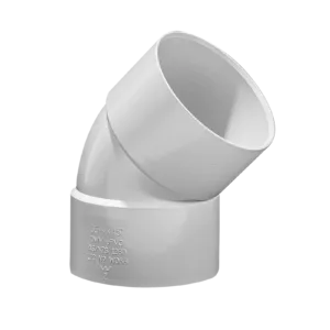 Holman PVC DWV Bend F&F Plain 45 Degree 65mm 45 Degree