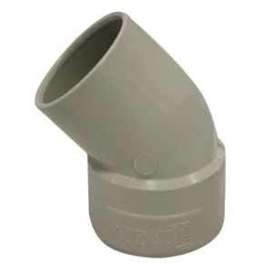 Holman PVC DWV Bend M&F Plain 40mm 43 Degree