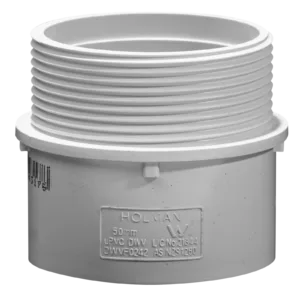 Holman PVC DWV Connector Male Iron 50mm