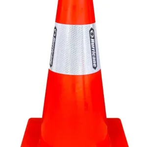 Hurricane Safety Traffic Cone with Reflective Tape