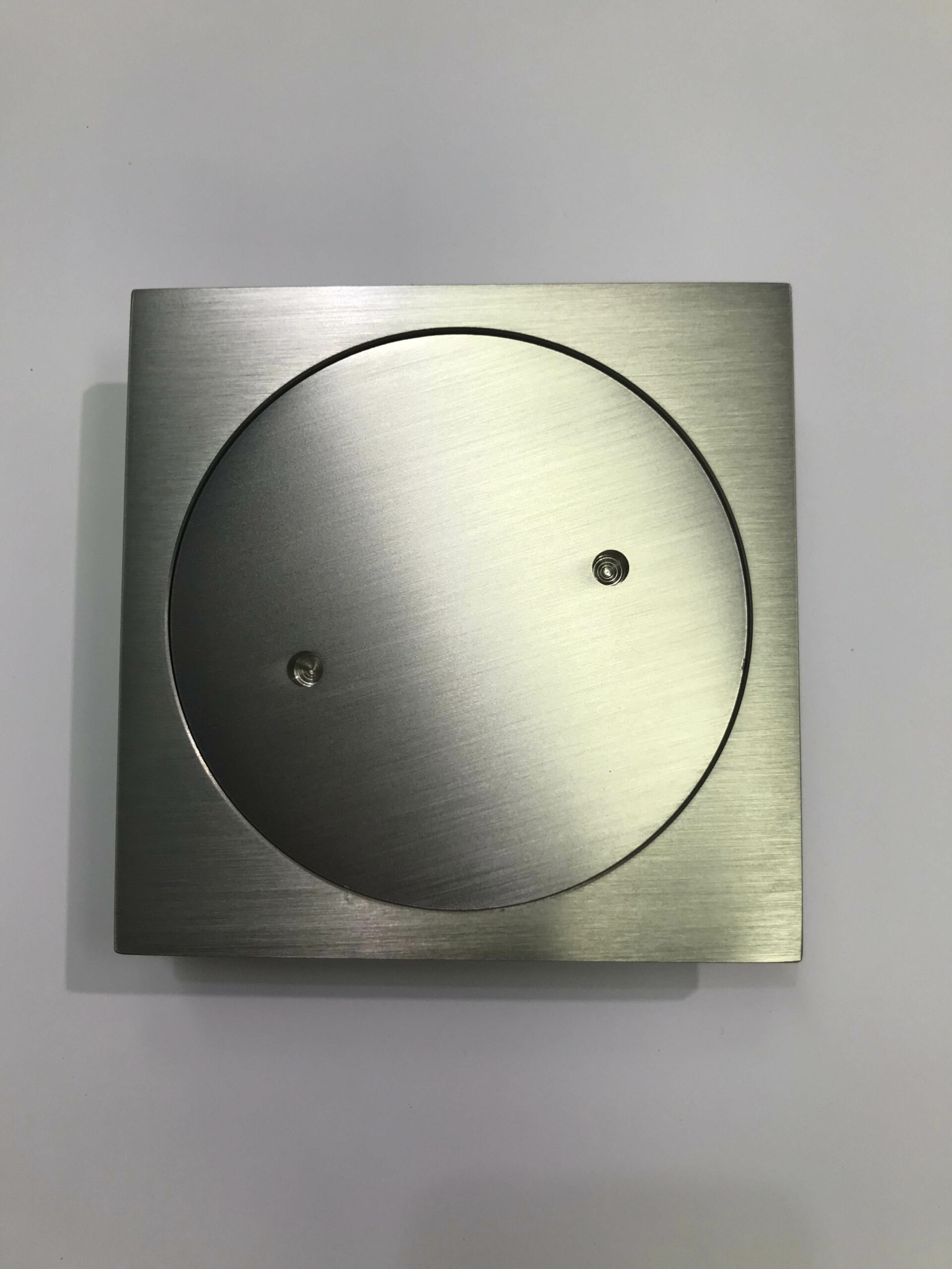 KFG-101C Clear Out Floor Waste - Color: Satin Nickel