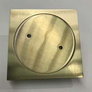 KFG-101C Clear Out Floor Waste - Color: Brushed Gold