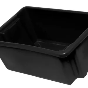 Icon Plastics Stack N Nest Crate Black 50L