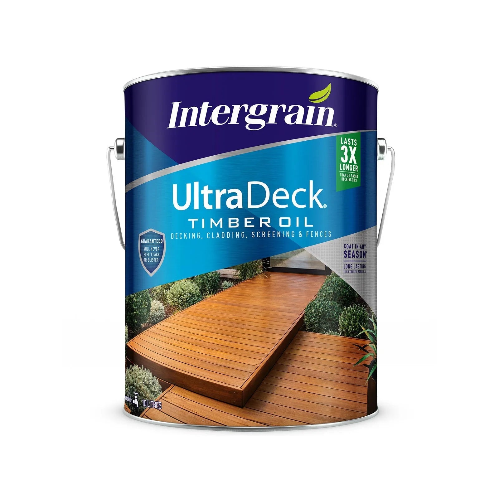 Intergrain UltraDeck Timber Decking Oil Merbau 10L