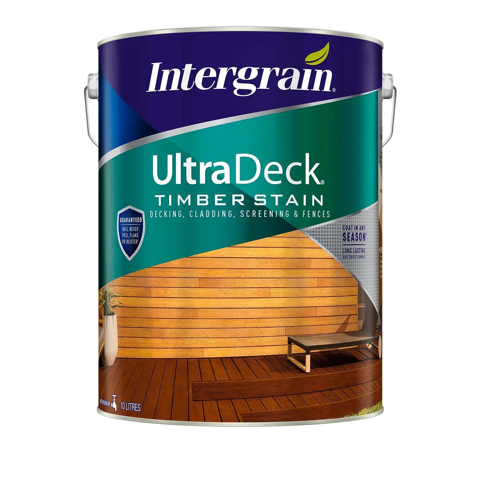 Intergrain Merbau UltraDeck Timber Decking Stain 10L