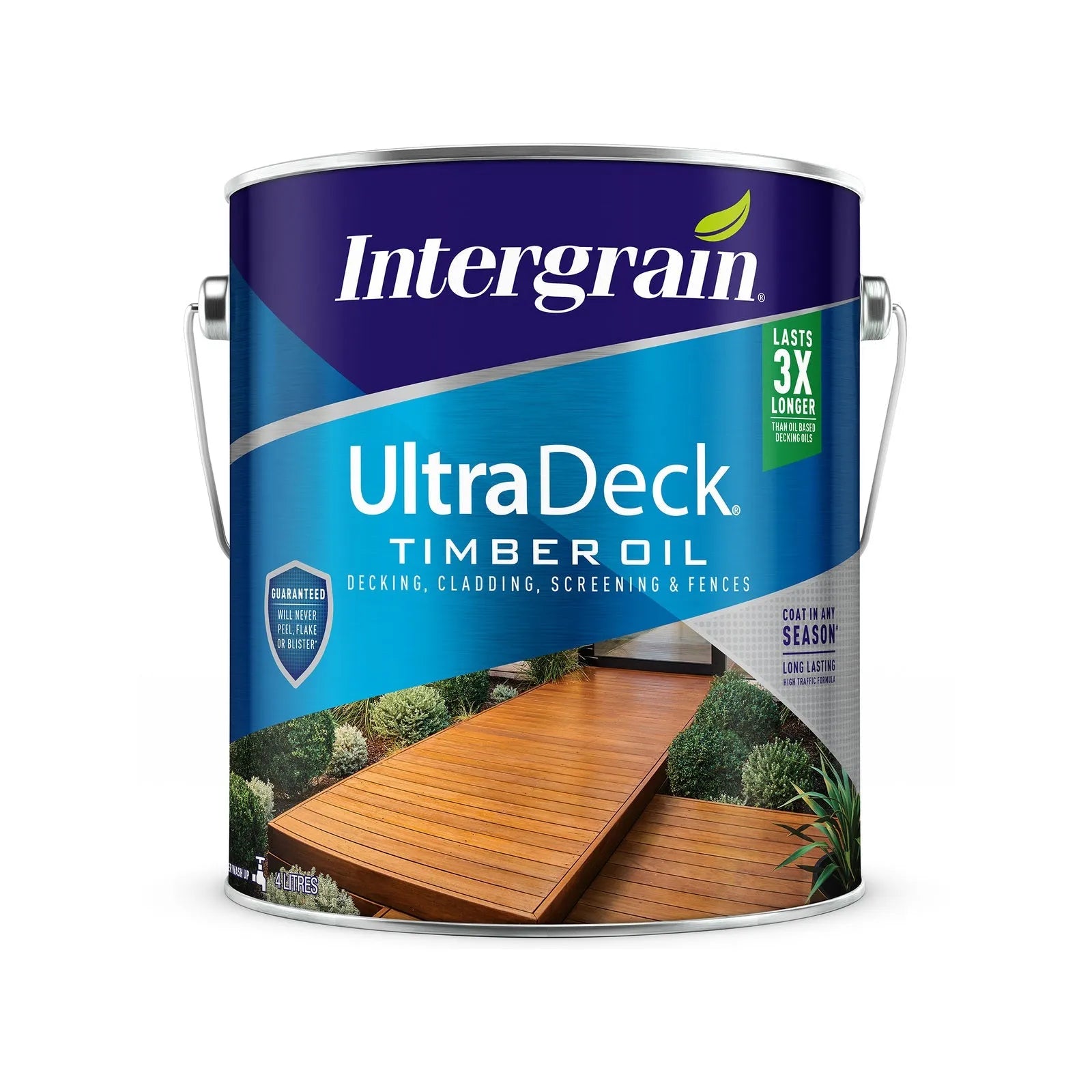 Intergrain UltraDeck Timber Decking Oil Natural 4L