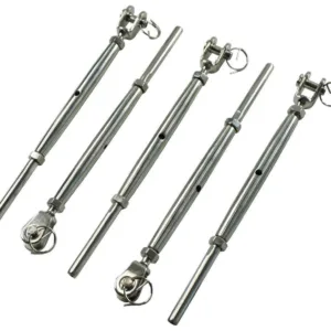 Jaw & Swage M6 Thread Stainless Steel 3.2mm (5 Pack)