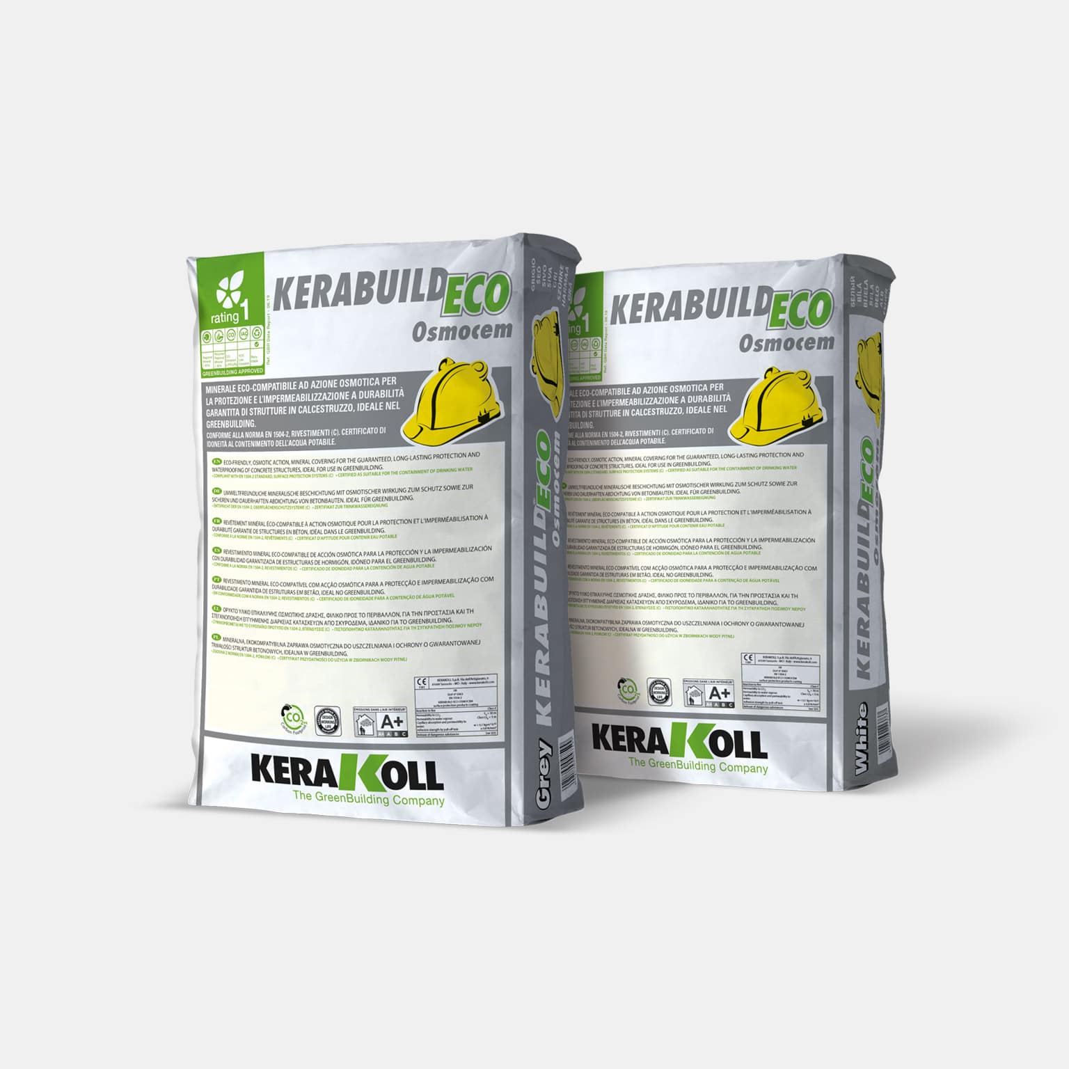 Kerakoll – Kerabuild Eco Metric Osmocem Grigio 25kg (48/p) – 4759