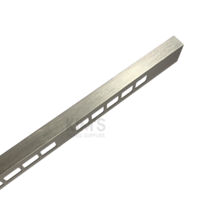KC Aluminium Brushed Angle 3m (5 Colors & 4 Sizes) - Color: Brushed Nickel | Size: 11mm