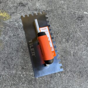 Kc Tiler Stainless Steel Soft Grip Notched Trowel 6,8,10,12mm - Size: 10mm