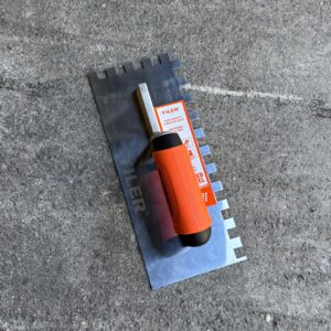 Kc Tiler Stainless Steel Soft Grip Notched Trowel 6,8,10,12mm - Size: 12mm