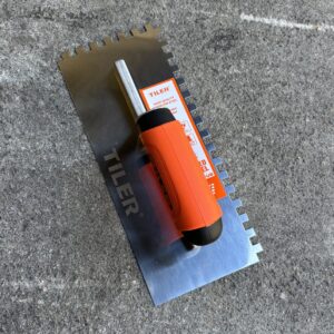 Kc Tiler Stainless Steel Soft Grip Notched Trowel 6,8,10,12mm - Size: 8mm