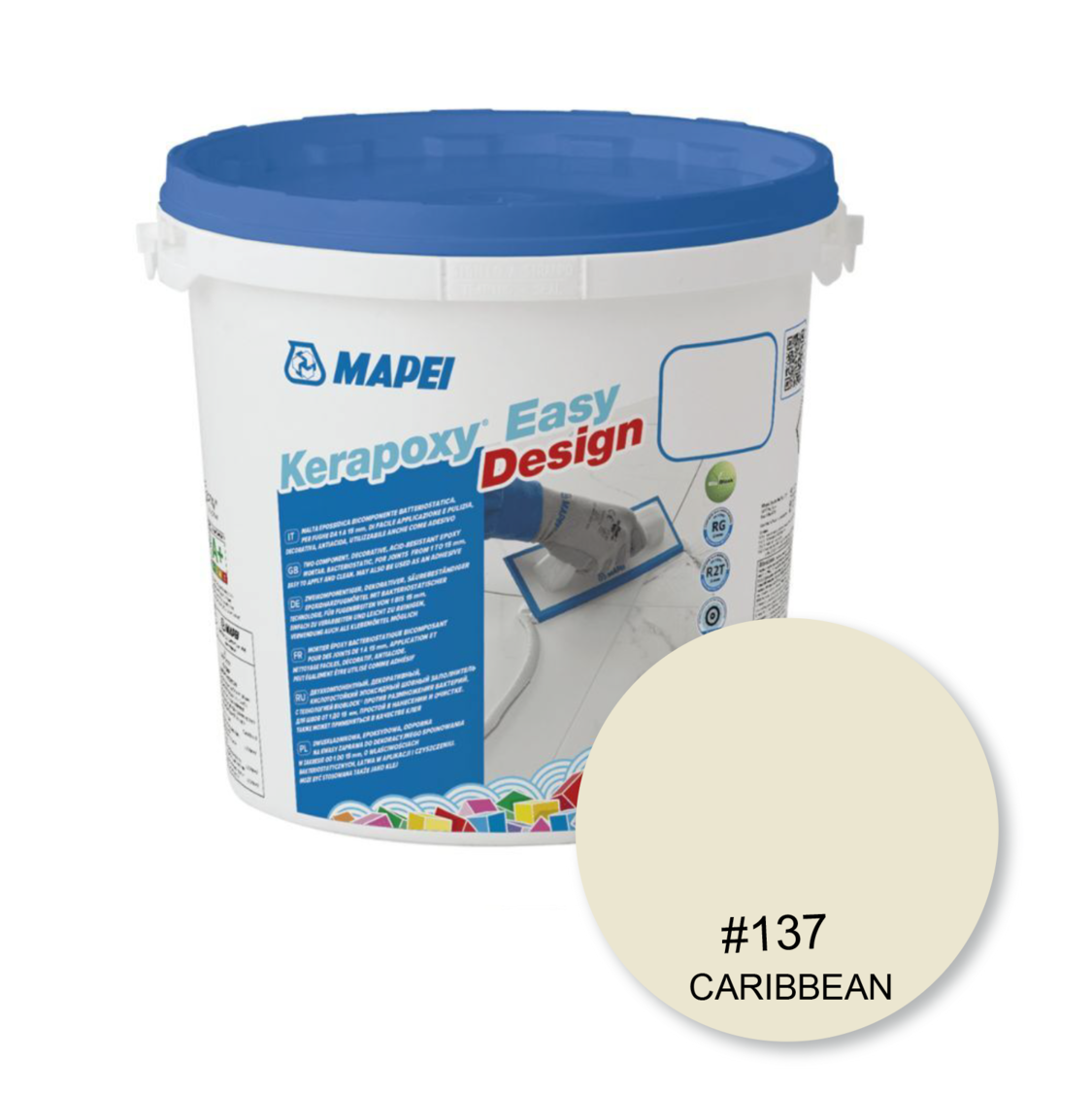 Mapei kerapoxy Easy Design Grout 3kg - Color: 137 caribbean