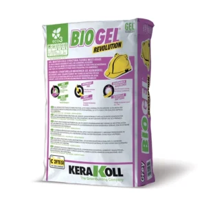Kerakoll Biogel No Limits Tile Adhesive White & Grey 25kg - Color: Grey