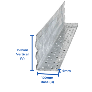 Buda Render Bar - 150mm x 100mm x 6mm - 2700mm