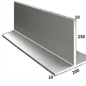 Lintel T Bar 250 x 10 (B) 200 x 10 (V) 5400mm