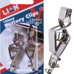 Lion Battery Clips 10A - 2 Piece