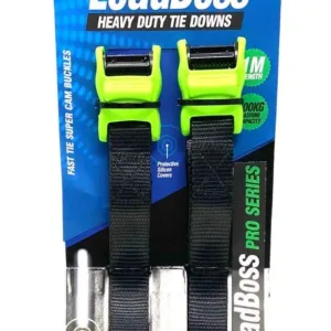 Lion LoadBoss Heavy Duty Tie Downs 1m 2 Piece