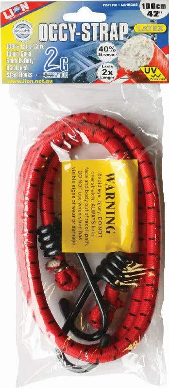 Lion Octopus Strap Red 10 x 1050mm