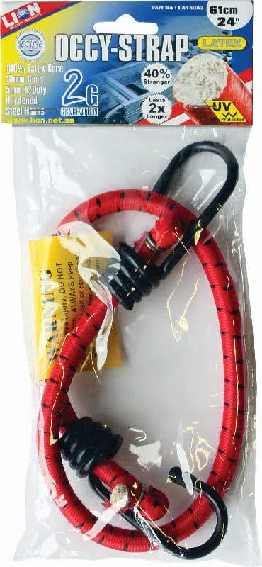 Lion Octopus Strap Red 10 x 610mm