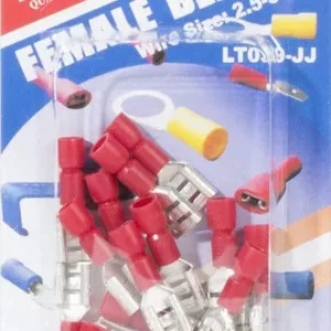 Lion Terminal Female Red Disconnect 17 Piece