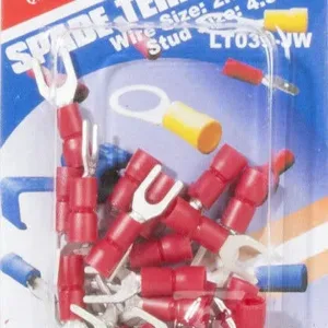 Lion Terminal Spade Red Stud - 23 Piece