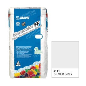 Mapei Keracolor FF Grout 20KG (10 Colors) - Color: 111 silver grey