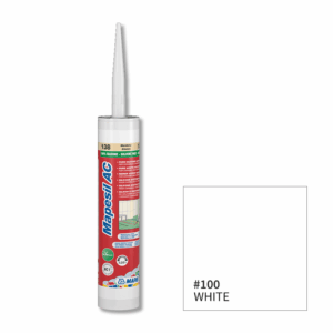 Mapei Mapesil AC Silicone 310ml (21Colors) - Color: 100 white
