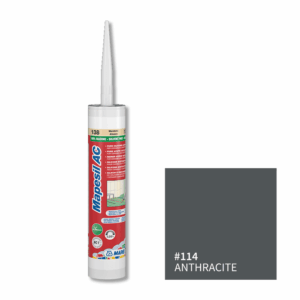 Mapei Mapesil AC Silicone 310ml (21Colors) - Color: 114 anthracite