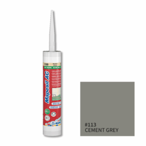 Mapei Mapesil AC Silicone 310ml (21Colors) - Color: 113 cement grey