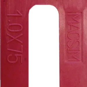 Macsim Window Packers 1.0 x 75mm (Red) Box of 200
