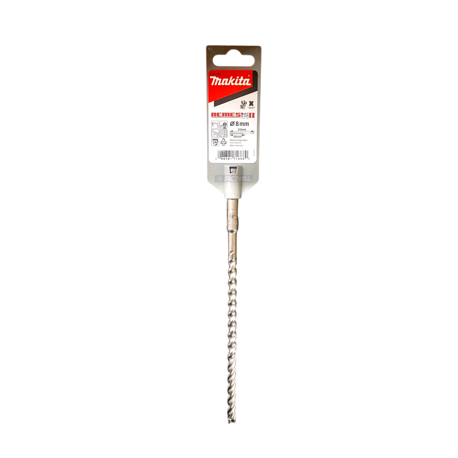 Makita NEMESIS 2 SDS PLUS 4-CUTTER 8mm x 215mm
