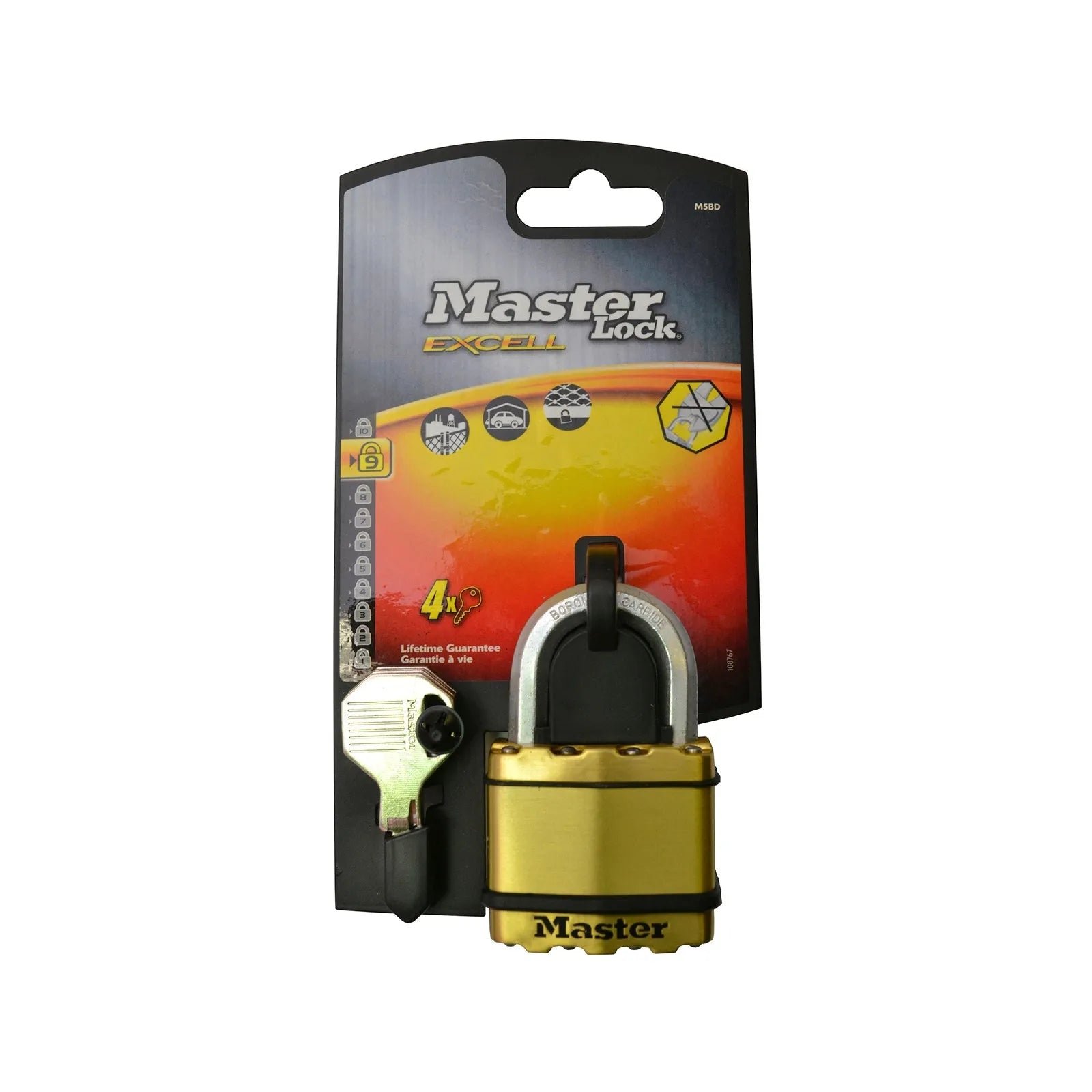 Master Lock Excell Padlock 50mm