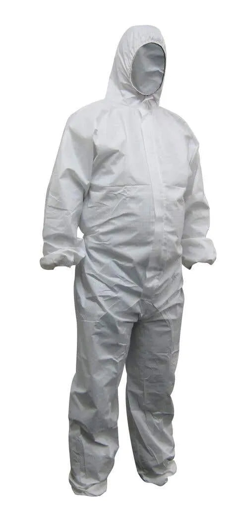 Maxisafe Coveralls Disposable White Large