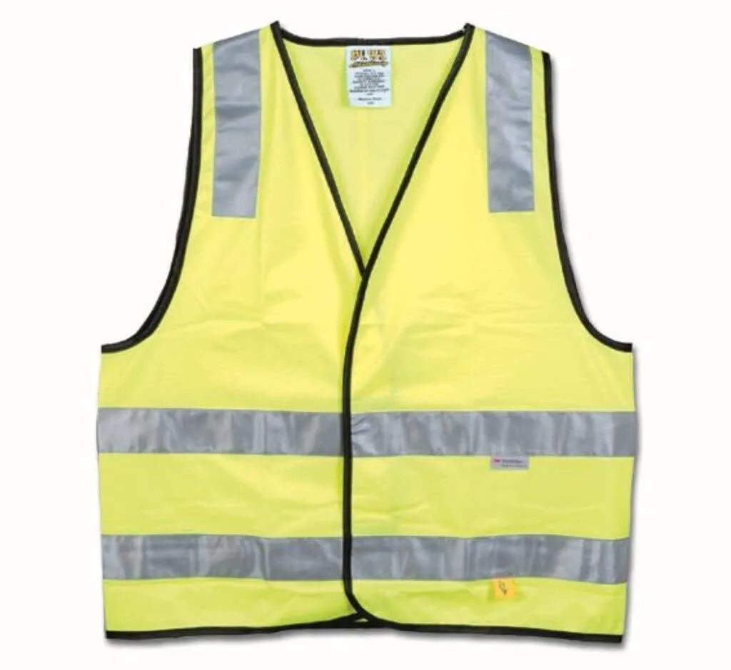 Maxisafe Hi-Vis D/N Safety Vest Yellow 5XL