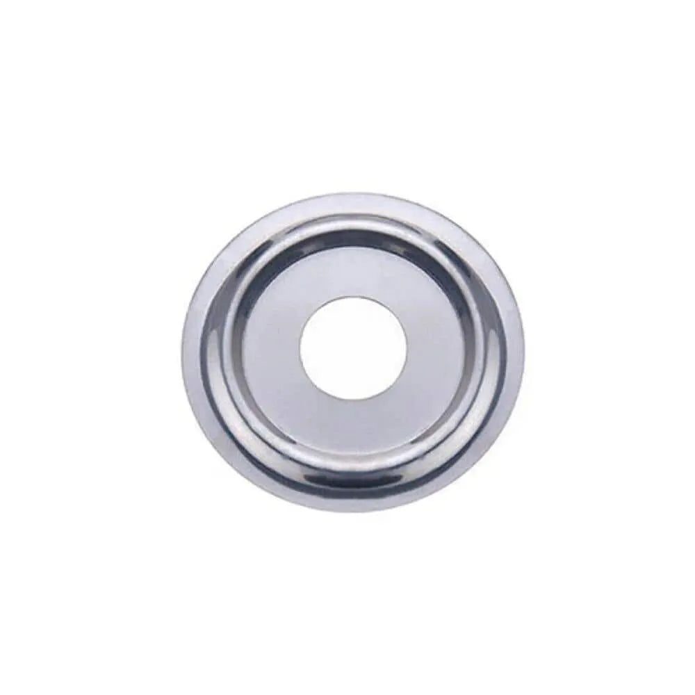 Mildon Cover Plate 15mm BSP Flat Chrome Trade