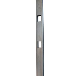 Steel Post 100x50x2400 Morticed for 1800 Paling